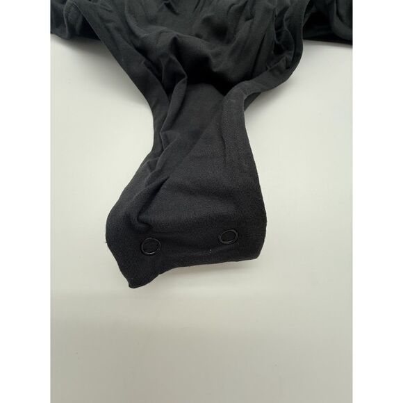 Pumiey Black  High Neck Sleeveless Bodysuit size large - Picture 3 of 6